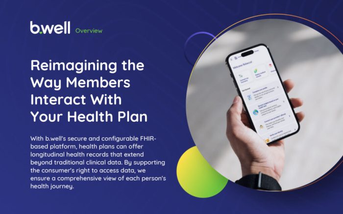 Reimagining the Way Members Interact With Your Health Plan - b.well